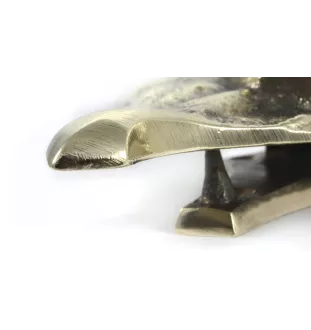 Boxer, German Boxer I - door knocker in the shape of a dog's head, brass knocker, retro door decoration by Art-Dog brand