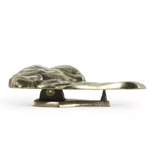 Boxer, German Boxer I - door knocker in the shape of a dog's head, brass knocker, retro door decoration by Art-Dog brand