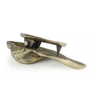 Boxer, German Boxer I - door knocker in the shape of a dog's head, brass knocker, retro door decoration by Art-Dog brand