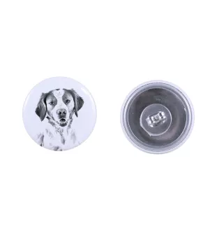 Brittany Spaniel, Brittany Wiegref - unique dog earrings, your pet on a keychain, Art-Dog's own brand