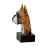 Boxer, Deutscher Boxer I - bemalte Figur, Statue, Skulptur, vom Künstler hergestellt, Marke Art-Dog