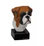 Boxer II - figurine peinte, statue, sculpture, réalisée par l'artiste, marque Art-Dog
