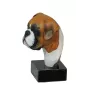Boxer II - figurine peinte, statue, sculpture, réalisée par l'artiste, marque Art-Dog