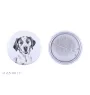 Brittany Spaniel, Brittany Wiegref - pin with your dog, add your own photo, Art-Dog brand