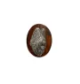 Briard, Berger de Brie II - Dog show brooch, starter number clip, dog pin by Art-Dog