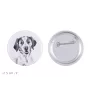 Brittany Spaniel, Brittany Wiegref - pin with your dog, add your own photo, Art-Dog brand