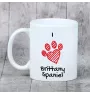 Brittany Spaniel kubek z psem I love Art-Dog