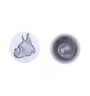 Boxer, Deutscher Boxer I - einzigartige Hund-Ohrringe, Ihr Haustier als Schlüsselanhänger, Eigenmarke Art-Dog