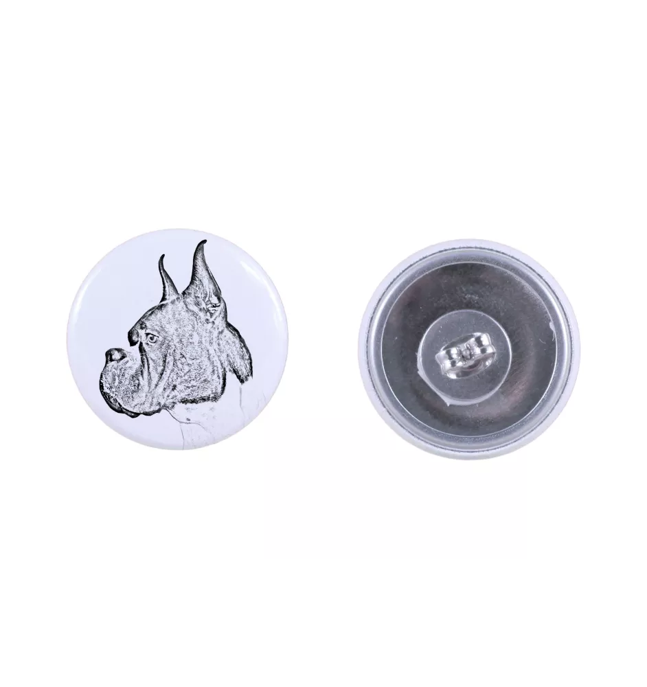 Boxer, Deutscher Boxer I - einzigartige Hund-Ohrringe, Ihr Haustier als Schlüsselanhänger, Eigenmarke Art-Dog