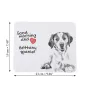 Epagneul Breton - tapis de souris personnalisé avec impression, tapis de souris personnalisé avec chien, accessoire unique pour employé de bureau de la marque Art-Dog