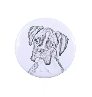 Boxer III - bijoux pour femmes avec l'image d'un chien, produit fait à la main, possibilité d'ajouter sa propre photo, marque Art-Dog