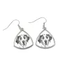 Brittany Spaniel, Brittany Wiegref - dog earrings, hanging earrings with a picture, personalized jewelry with Art-Dog brand print