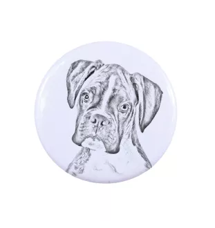 Boxer III - badge avec votre chien, ajoutez votre propre photo, marque Art-Dog