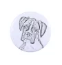 Boxer, Deutscher Boxer III - Anstecknadel mit Ihrem Hund, fügen Sie Ihr eigenes Foto hinzu, Marke Art-Dog