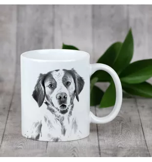 Brittany Spaniel kubek z psem life is better Art-Dog