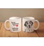 Brittany Spaniel, Brittany Wiegref - cup with a dog, cup with a photo, personalized gift from the Art-Dog brand