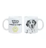 Brittany Spaniel kubek z psem Makes me happy Art-Dog