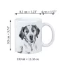 Brittany Spaniel, Brittany Wiegref - cup with a dog, cheerful cup for a dog lover, personalized gift from the Art-Dog brand