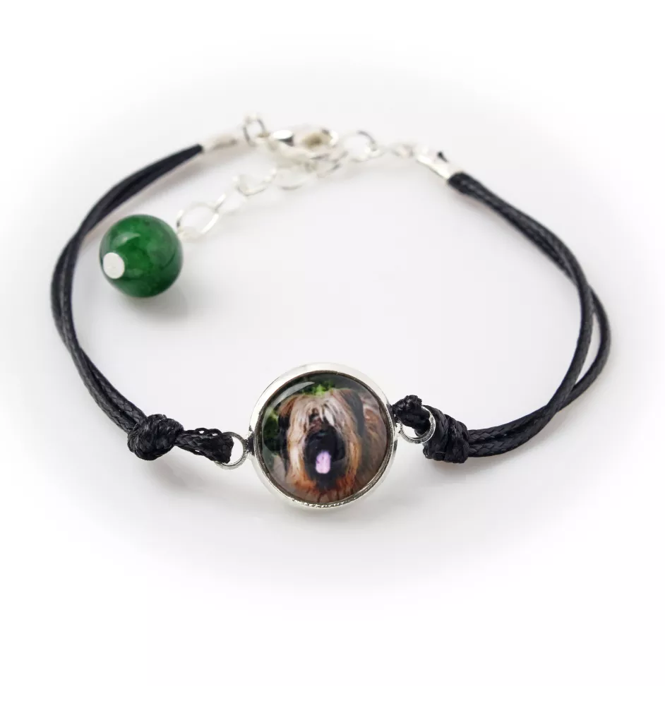 Briard, Berger de Brie - Armband mit Ihrem Foto handgefertigt, einzigartiger Schmuck der Marke Art-Dog
