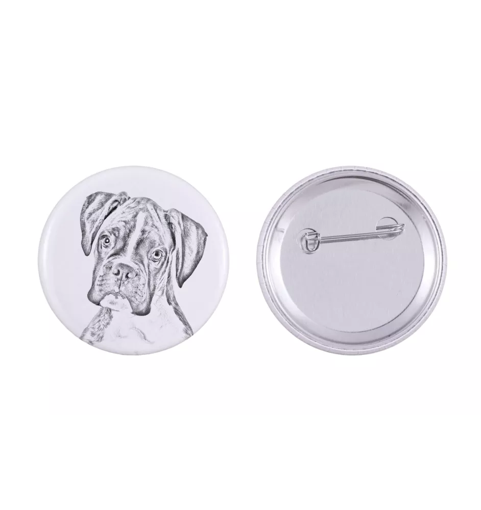 Boxer III - badge avec votre chien, ajoutez votre propre photo, marque Art-Dog