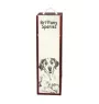 Brittany Spaniel, Brittany Wiegref - wine box with a dog, alcohol box with graphics, personalized gift box from the Art-Dog brand
