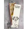 Bretonischer Spaniel, Bretonischer Vorstehhund, Brittany - Weinbox mit Hund, Alkoholbox mit Grafik, personalisierte Geschenkbox der Marke Art-Dog