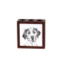Brittany Spaniel, Brittany Wiegref - pen holder with a dog, desk organizer with a print, personalized desk decoration from the Art-Dog brand.