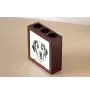 Brittany Spaniel, Brittany Wiegref - pen holder with a dog, desk organizer with a print, personalized desk decoration from the Art-Dog brand.
