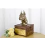 Boxer, German Boxer - urn for dog ashes with a statuette, small urn for a dog, personalized urn with a bust of a dog by Art-Dog brand