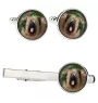 Briard, Berger de Brie - cufflinks and tie with your photo, a suit decoration, men's jewelry from the Art-Dog brand.