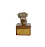 Boxer I - urne pour les cendres du chien avec une statuette, petite urne pour chien, urne personnalisée avec le buste du chien de la marque Art-Dog
