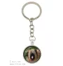Briard, Berger de Brie - keychain in a box, own photo, keychain pendant from Art-Dog brand