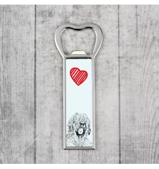 Briard, Berger de Brie - Flaschenöffner mit Hund, personalisierter Flaschenöffner für den Kühlschrank, ein einzigartiges Geschenk für Männer von der Marke Art-Dog