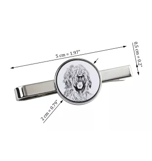 Briard, Berger de Brie - Krawattenklammer mit Hund, personalisierter Krawattenclip, einzigartiges Geschenk für Männer von der Marke Art-Dog