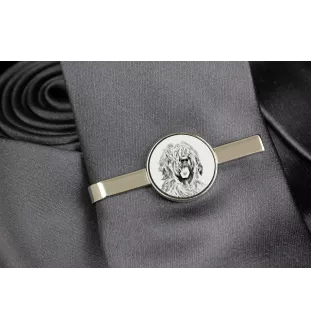 Briard, Berger de Brie - Krawattenklammer mit Hund, personalisierter Krawattenclip, einzigartiges Geschenk für Männer von der Marke Art-Dog