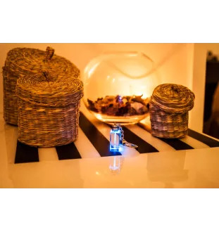 Berger de Brie, Briard - Porte-clés en cristal avec photo de chien, porte-clés lumineux, cadeau unique de la marque Art-Dog