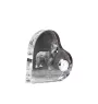 Briard, Berger de Brie - Kristalluhr mit einem Hundebild, Herzregal-Uhr, personalisierte Standuhr der Marke Art-Dog