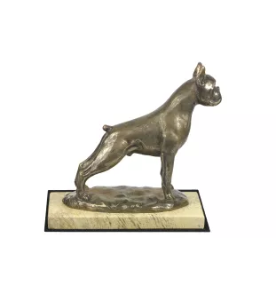 Boxer I - statuette de chien, figurine de silhouette de chien, trophée pour exposition de chiens de la marque Art-Dog