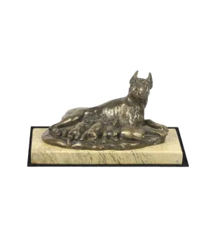 Boxer II - statuette de chien, figurine de silhouette de chien, trophée pour exposition de chiens de la marque Art-Dog