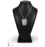 Briard, Berger de Brie - necklace with a dog, dog pendant on a silver chain, unique jewelry from the Art-Dog brand