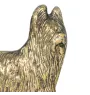 Berger de Brie, Briard - plaque d'adresse avec chien, plaque de nom en laiton, plaque de porte personnalisée avec le nom de la marque Art-Dog