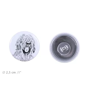 Berger de Brie, Briard - boucles d'oreilles uniques avec un chien, votre animal de compagnie sur un porte-clés, marque propre Art-Dog