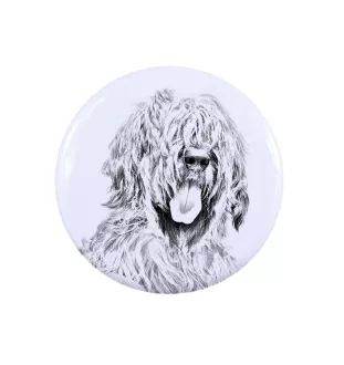 Briard, Berger de Brie - women's jewelry with a dog portrait, handmade product, possibility to add your own photo, Art-Dog brand