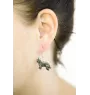 Briard, Berger de Brie II - hanging earrings with dogs, charming jewelry for a dog mom, a gift for a girl from the Art-Dog brand