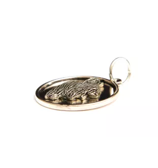 Berger de Brie, Briard - collier avec chien, pendentif pour maman de chien, bijoux uniques de la marque Art-Dog
