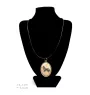 Briard, Berger de Brie II - necklace with a dog, pendant for a dog mom, unique jewelry from the Art-Dog brand