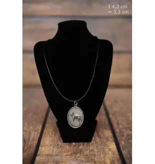 Briard, Berger de Brie II - Halskette mit Hund, Anhänger für Hundemama, einzigartiger Schmuck der Marke Art-Dog