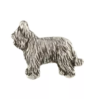 Briard, Berger de Brie II - Halskette mit Hund, Anhänger für Hundemama, einzigartiger Schmuck der Marke Art-Dog