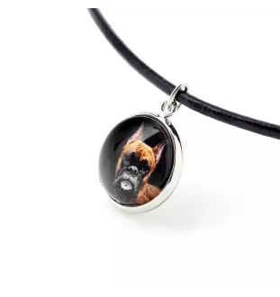 Boxer, German Boxer III - necklace in a box, elegant decoration, pendant from the Art-Dog brand
