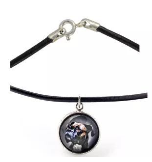 Boxer, Deutscher Boxer I - Halskette in einer Schachtel, elegante Verzierung, Anhänger der Marke Art-Dog
